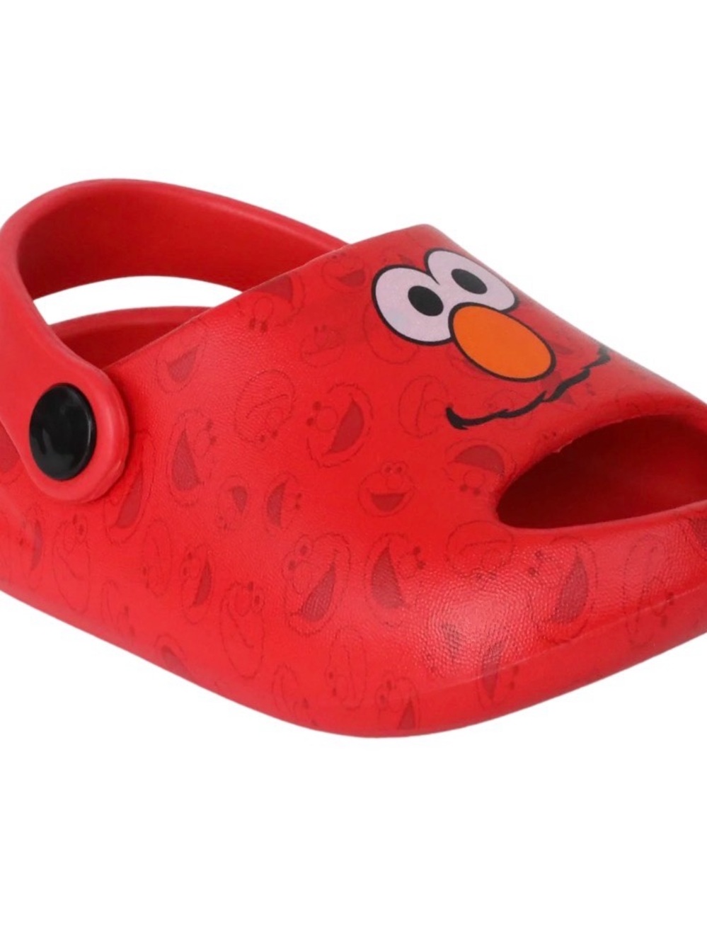 Sesame Street Red Elmo Kids Clogs/Sandals with Character Socks included - Picture 2 of 8